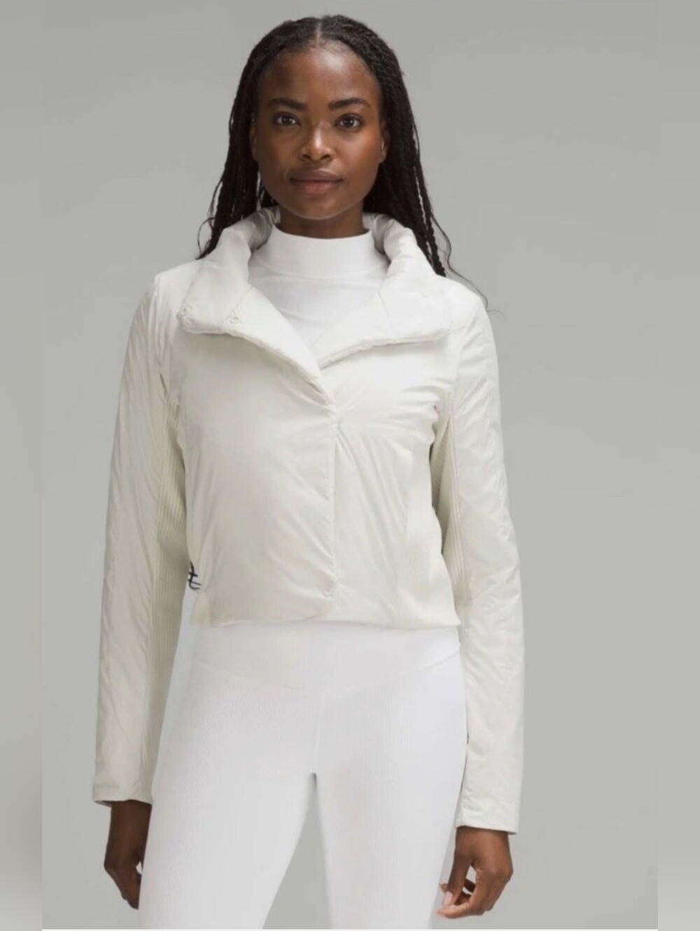 Like New, Lululemon Sleek City Jacket,  in Bone Color.
